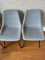 eetkamerstoelen, Ophalen, Gebruikt, Twee, Stof
