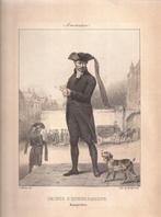 Amsterdam "Prieur d'Enterrement. / Aanspreker" Litho 1825/30, Ophalen of Verzenden