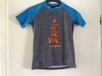 Fietsshirt kind MTB Cube blauw 128 mountainbike vaste prijs, XXS, Gebruikt, Kinderen, Ophalen of Verzenden