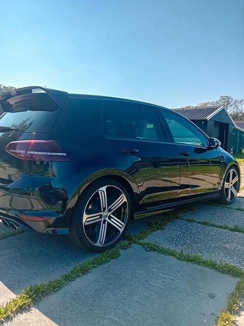 Golf 7 R 4-motion ABT gechipt Zwart Dsg, Auto's, Volkswagen, Particulier, Benzine, Stationwagon, Geïmporteerd, Zwart, Ophalen