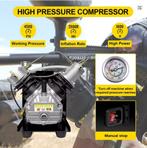 Krachtige 2 Cilinder PCP Compressor PCP-Guns Duikflessen, Ophalen of Verzenden, Nieuw