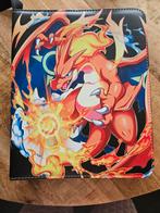 Pokemon charizard map!!!! Met rits, Ophalen of Verzenden, Zo goed als nieuw
