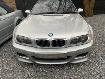 BMW M3 e46 S54 compleet front, koplamp, motorkap