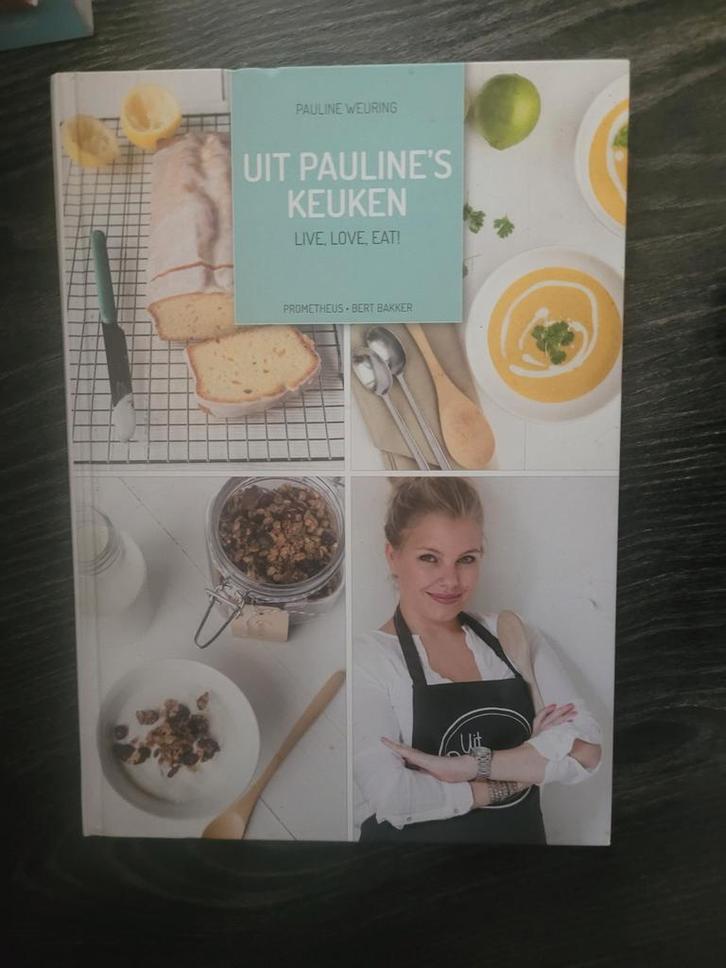 Uit Pauline's Keuken - Kookboek, Boeken, Kookboeken, Zo goed als nieuw, Voorgerechten en Soepen, Hoofdgerechten, Tapas, Hapjes en Dim Sum