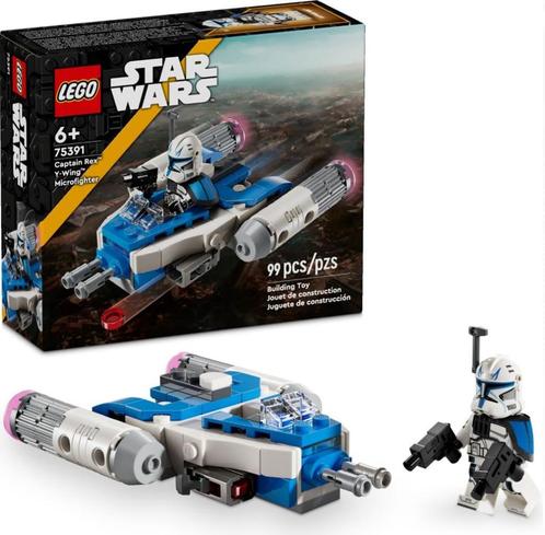 Lego 75391 Captain Rex Y-wing Microfighter, Kinderen en Baby's, Speelgoed | Duplo en Lego, Nieuw, Lego, Complete set, Ophalen of Verzenden