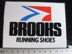 sticker brooks runnings shoes logo, Verzenden, Zo goed als nieuw, Merk