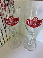 Texels bierglazen set van 2 glazen, Ophalen of Verzenden, Nieuw, Glas of Glazen, Overige merken