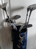 Golfset ijzers 45679P, Driver Taylormade, Wilson tas, W3 W3, Sport en Fitness, Golf, Ophalen of Verzenden, Gebruikt, Set