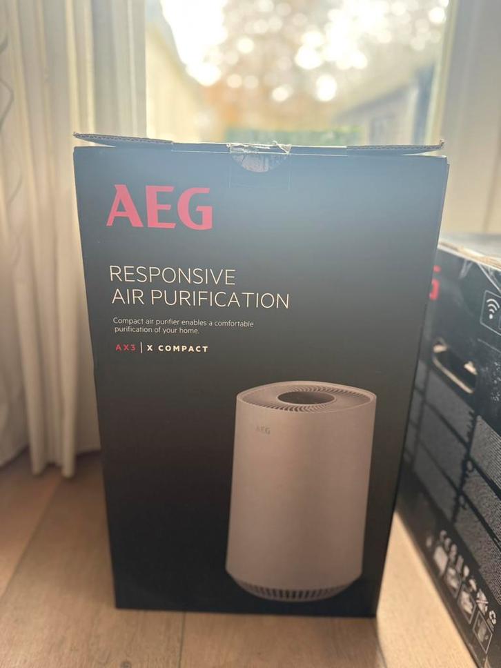 AEG automatisch aangepaste luchtreiniger | AX31-201GY, Witgoed en Apparatuur, Luchtbehandelingsapparatuur, Luchtreiniger, Ophalen of Verzenden