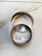 Professionele RvS taartring 20 cm, Hobby en Vrije tijd, Taarten en Cupcakes maken, Ophalen of Verzenden, Zo goed als nieuw, Taarten