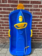Slee met stuur en rem, Kinderen en Baby's, Speelgoed | Buiten | Sleeën, Ophalen, Rem, Zo goed als nieuw