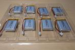 8 x Lithium Polymer rechargable Battery Accu - 1800mAh 3.7v, Verzenden, Nieuw