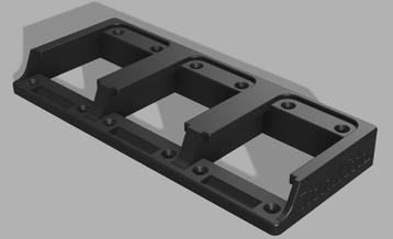 Makita 18v accu houders / muurbeugels 1, 2 of 3 accu’s beschikbaar voor biedingen