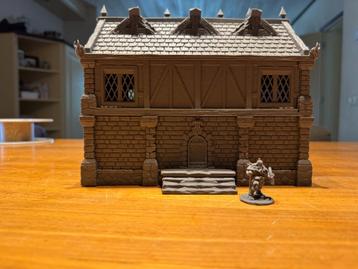 Middeleeuwse gevangenis met cellen – D&D / Warhammer – 28mm beschikbaar voor biedingen