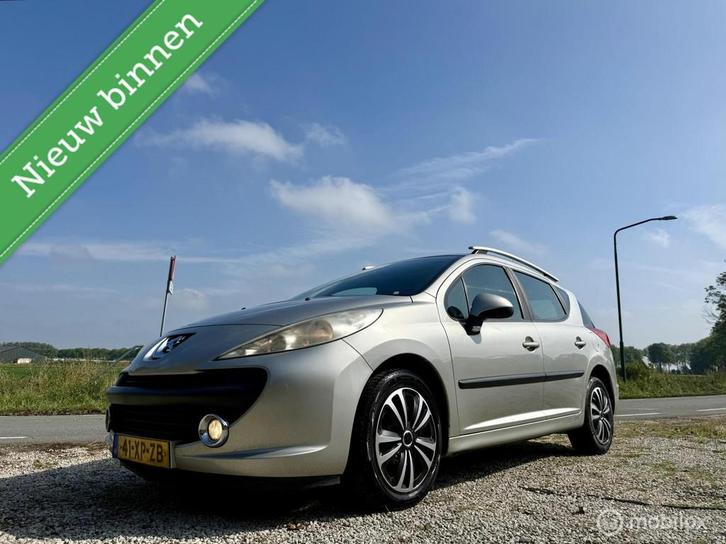 Peugeot 207 SW 1.6 VTi XS, BJ 2007, Pano, Airco, APK, Trkhk, Auto's, Peugeot, Bedrijf, Te koop, Airbags, Airconditioning, Alarm