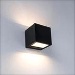 4x Lutec Gemini LED dubbellichts buitenlamp, Minder dan 50 watt, Wandlamp, Waterbestendig, Ophalen of Verzenden