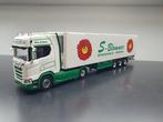 Tekno Steen M Hansen Scania, Hobby en Vrije tijd, Modelauto's | 1:50, Ophalen of Verzenden, Nieuw, Bus of Vrachtwagen, Tekno