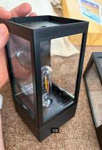 Zwarte solar lantaarns – set van 2, Tuin en Terras, Buitenverlichting, Zonne-energie, Kunststof, Minder dan 50 watt, Wandlamp