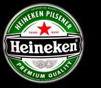 Heineken Bier dubbelzijdige lichtbak ø 81 cm FH5966, Verzamelen, Biermerken, Ophalen, Zo goed als nieuw, Reclamebord, Plaat of Schild