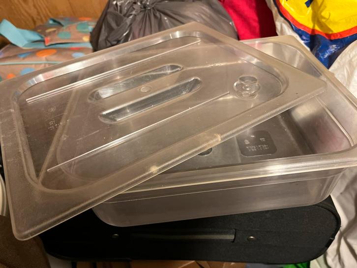 Kunststof Bak met Deksel 5L, Huis en Inrichting, Keuken | Keukenbenodigdheden, Gebruikt, Ophalen