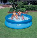 Intex Easy Set zwembad - 366 x 76 cm - met filterpomp, 200 tot 400 cm, Rond, Gebruikt, Ophalen of Verzenden