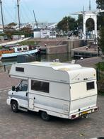 Euramobil camper te koop. Kleur wit, 495 x 220 cm., Fietsendrager, Ringverwarming, Fiat, Koelkast