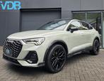 Audi Q3 Sportback 35 TFSI S-Line BLACK STYLE TAUSSILVER PANO, Auto's, Audi, 15 km/l, 1498 cc, Zwart, 4 cilinders