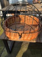 Fietsmand riet, Fietsen en Brommers, Fietsaccessoires | Fietsmanden, Ophalen, Zo goed als nieuw