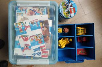 LEGO Basic 525 545, opbergdoos, blik met opdruk, los Duplo beschikbaar voor biedingen