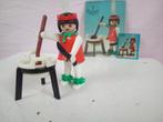 Vintage Playmobil 3355 Indiaan met kooktoestel - system klic, Complete set, Gebruikt, Ophalen of Verzenden