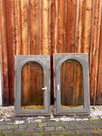 ramen en kozijnen van hardhout maten tussen 59 en 150 cm, Ophalen, Gevelraam of Ruit, Gebruikt, Minder dan 80 cm