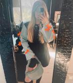 Handgemaakte Koningsdag Blazer Jeans Mouw, Kleding | Dames, Jasjes, Kostuums en Pakken, Maat 38/40 (M), Zwart, Nieuw, Ophalen of Verzenden