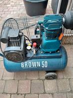 Compressor 50 liter 11,7bar, Doe-het-zelf en Verbouw, Compressors, Ophalen, 6 tot 10 bar, Zo goed als nieuw, 25 tot 100 liter