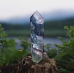 Fluoriet obelisk, Ophalen of Verzenden, Mineraal