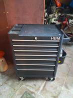 HBM Gereedschapwagen Gevuld ZGAN, Auto diversen, Autogereedschap, Ophalen, Zo goed als nieuw