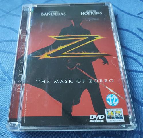 The Mask Of Zorro DVD Anthony Hopkins, Cd's en Dvd's, Dvd's | Actie, Zo goed als nieuw, Actie, Vanaf 16 jaar, Ophalen of Verzenden
