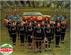Teamfoto wielerploeg Molteni met o.a. Eddy Merckx, Ophalen of Verzenden, Gebruikt