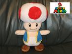 26 cm Toad, Super Mario, plush paddenstoel Nintendo knuffel, Verzenden, Zo goed als nieuw