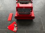 Vintage typemachine Olivetti Valantine, Ophalen of Verzenden, Zo goed als nieuw