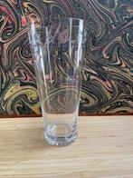 Antieke vaas Leerdam met geëtste bomen en hertjes, Antiek en Kunst, Ophalen of Verzenden