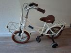 meisjes fiets 12 inch met zijwieltjes 2 stuks, Ophalen, Gebruikt, 14 inch of minder, Handrem