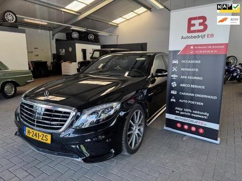 Mercedes-Benz S-klasse AMG 63 4Matic Lang, Auto's, Mercedes-Benz, Bedrijf, Te koop, S-Klasse, 4x4, ABS, Achteruitrijcamera, Adaptive Cruise Control