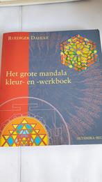 1112 het grote mandala kleur en werkboek - ruediger dahlke, Verzenden, Overige onderwerpen, Achtergrond en Informatie