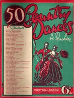 O827 bladmuziek 50 country dances piano - -, Muziek en Instrumenten, Bladmuziek, Piano, Gebruikt, Ophalen of Verzenden