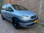 Opel Zafira 1.6 16V 2001 Grijs ijs koude airco nw distributi, 65 €/maand, Stof, 4 cilinders, Origineel Nederlands