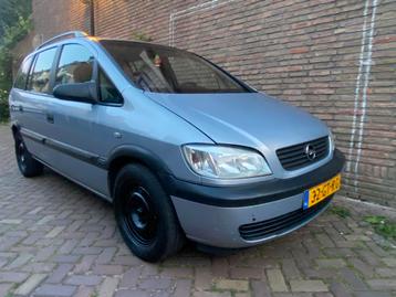 Opel Zafira 1.6 16V 2001 Grijs ijs koude airco nw distributi beschikbaar voor biedingen