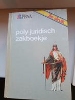 Poly-juridisch zakboekje 3e druk, Boeken, Ophalen of Verzenden, Zo goed als nieuw