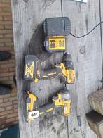 Dewalt 18V Accu Boor-/Schroefmachine + Accu's & Lader, Doe-het-zelf en Verbouw, Gereedschap | Boormachines, Ophalen, Gebruikt