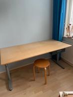 Bureau Ikea Galant 160 * 80 cm., Huis en Inrichting, Bureaus, Ophalen, In hoogte verstelbaar, Gebruikt, Bureau