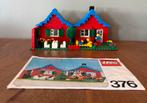 Vintage Lego huis 376, compleet, Ophalen of Verzenden, Meer dan 50 stukjes, Gebruikt, 6 jaar of ouder